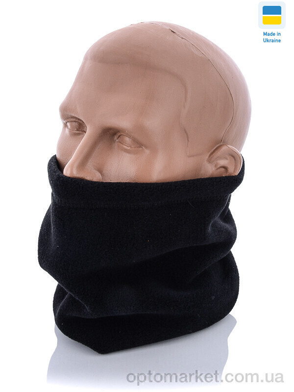 Купить Баф чоловічі Баф фліс без затяжки чорний STARK чорний, фото 2