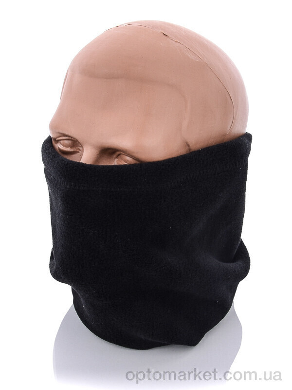 Купить Баф чоловічі Баф фліс чорний Королева чорний, фото 2