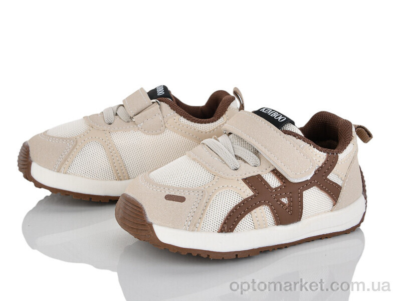 Купить Кросівки дитячі BD601-1K Kimbo-o бежевий, фото 2