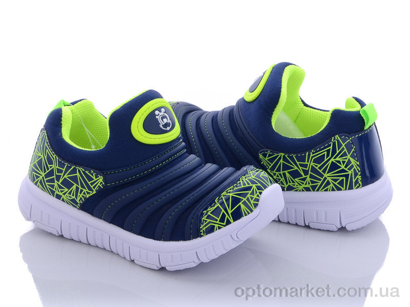 Купить Кросівки дитячі BD703-2 сине-салатовый Babudog синій, фото 3