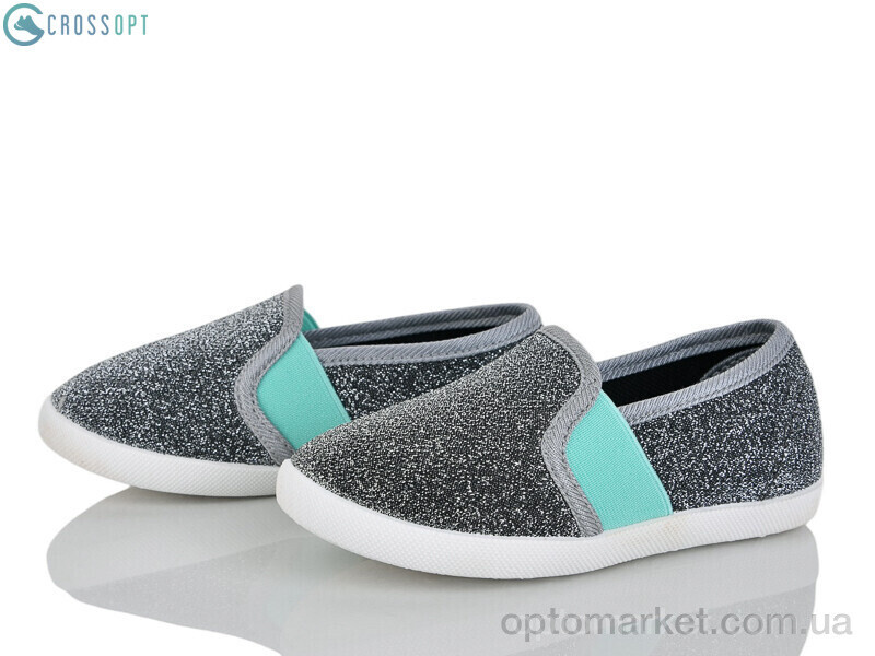 Купить Сліпони дитячі BE112 black CROSSOPT чорний, фото 2