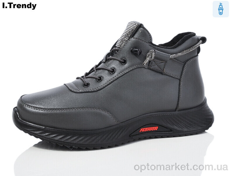 Купить Черевики жіночі BK1220-10 Trendy сірий, фото 2