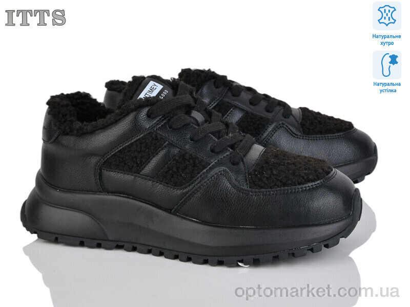 Купить Кросівки жіночі BK191-2 ITTS чорний, фото 2