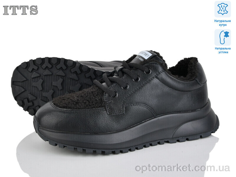Купить Кросівки жіночі BK196-2 ITTS чорний, фото 2