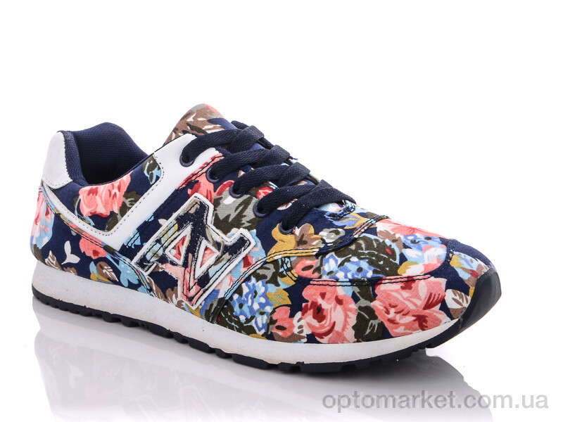 Купить Кросівки жіночі BK65 черный L&H синій, фото 2