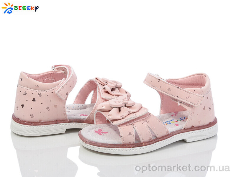 Купить Босоніжки дитячі BL4049-2B Bessky рожевий, фото 2
