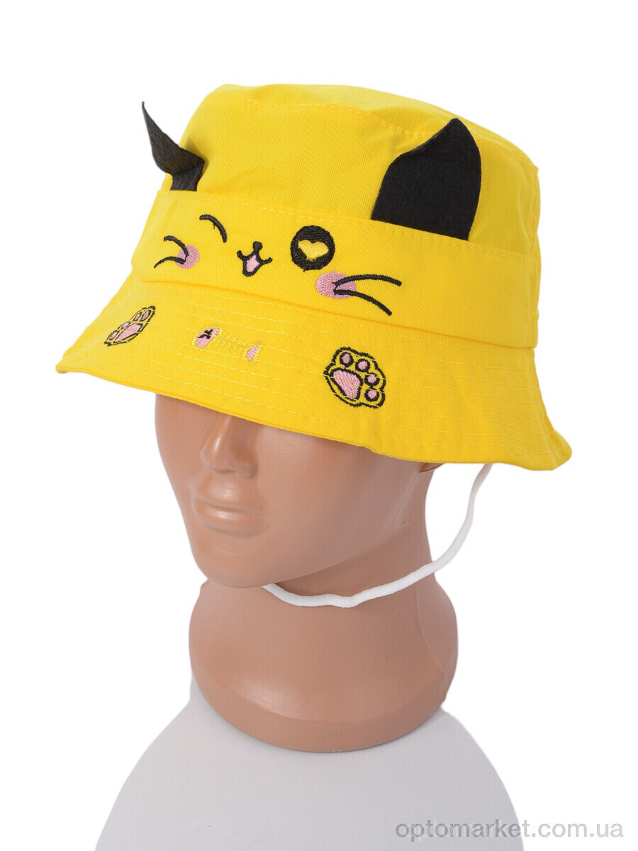 Купить Панама дитячі BN005-5 yellow (50) RuBi жовтий, фото 2
