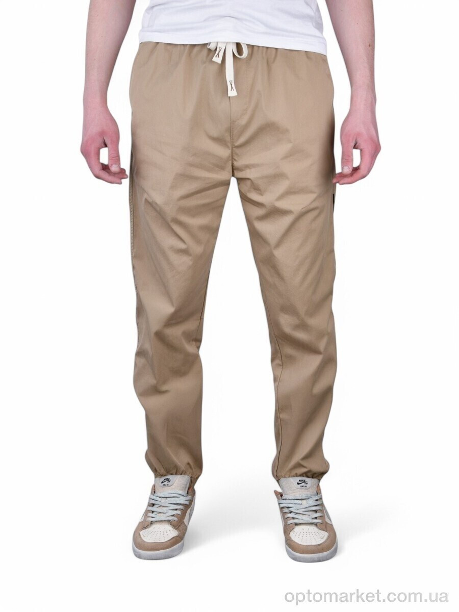 Купить Брюки чоловічі BR8501-5 Baronjns бежевий, фото 3