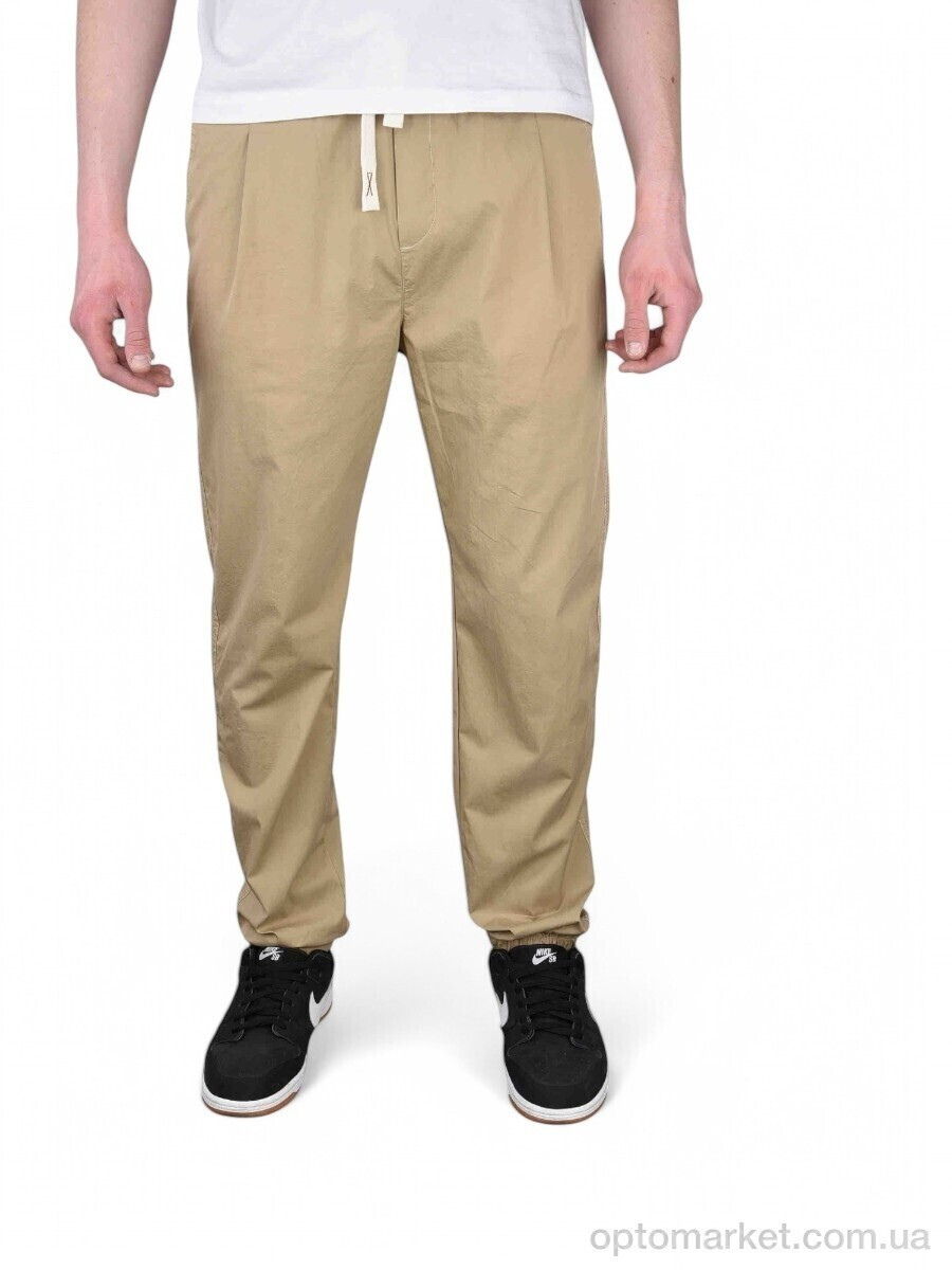 Купить Брюки чоловічі BR8512-5 Baronjns бежевий, фото 3