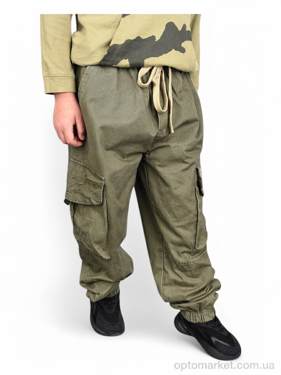 Купить Брюки дитячі BR8801-3 Baron хакі, фото 5