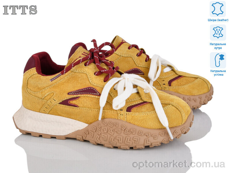 Купить Кросівки жіночі BSDY25-3 yellow ITTS жовтий, фото 2