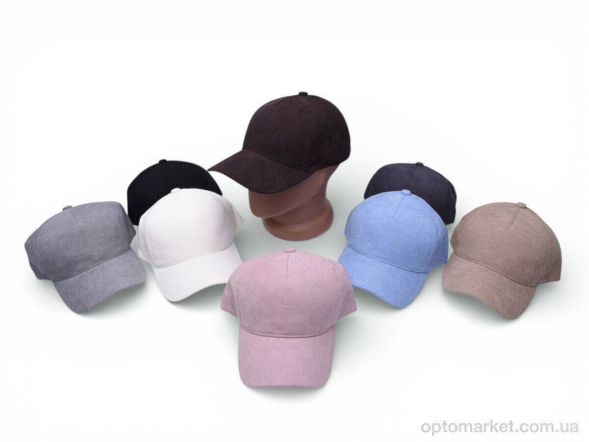 Купить Кепка унісекс BVH22505 мікровельвет на регуляторі mix Cheryagroup мікс, фото 2