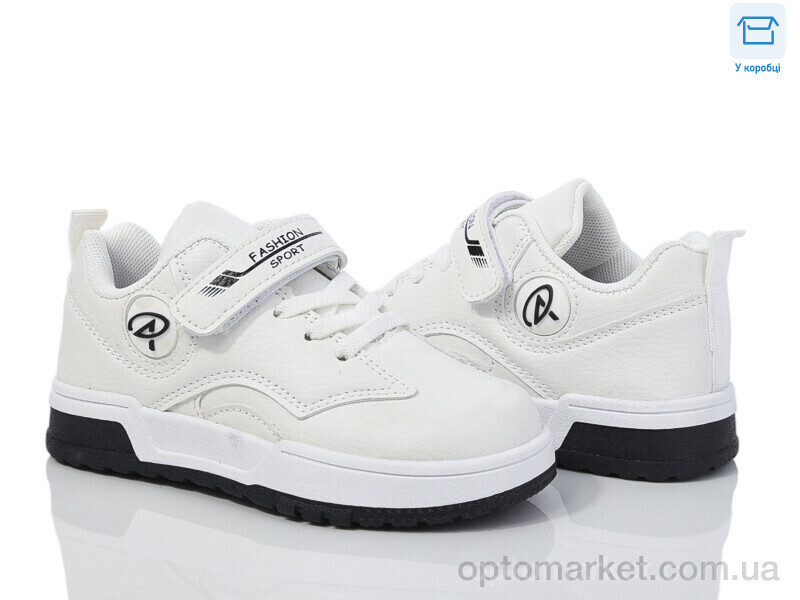 Купить Кросівки дитячі BY01-03 Смайлик білий, фото 2