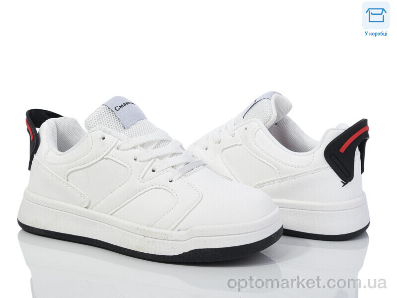 Купить Кросівки дитячі BY07-05 Смайлик білий, фото 2