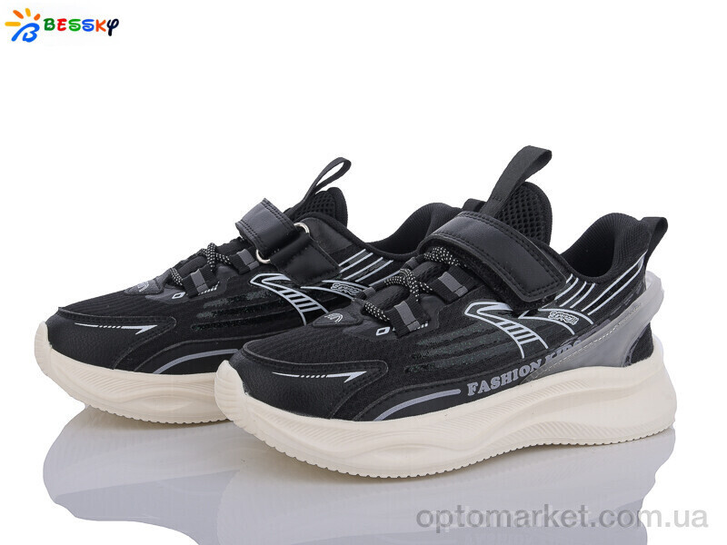 Купить Кросівки дитячі BY3467-5C Bessky чорний, фото 3
