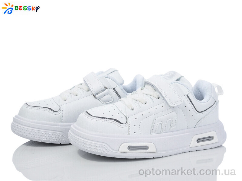 Купить Кросівки дитячі BY4072-2C Bessky білий, фото 2