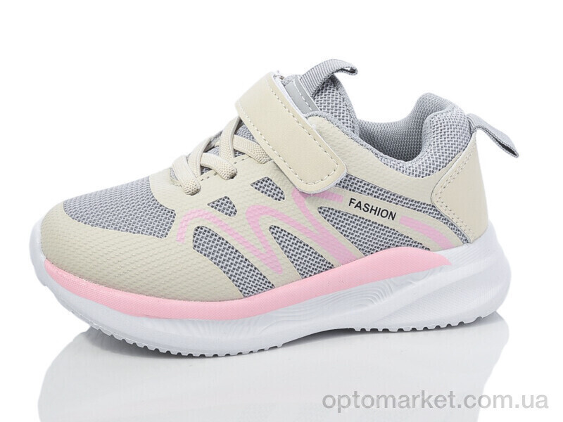 Купить Кросівки дитячі BY82-4 Смайлик сірий, фото 2