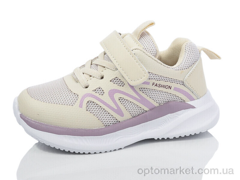 Купить Кросівки дитячі BY82-5 Смайлик бежевий, фото 2