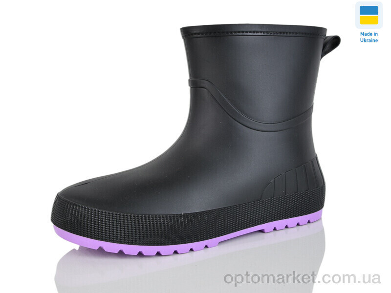 Купить Гумове взуття жіночі БЖ15-2 чорний Fogo чорний, фото 2