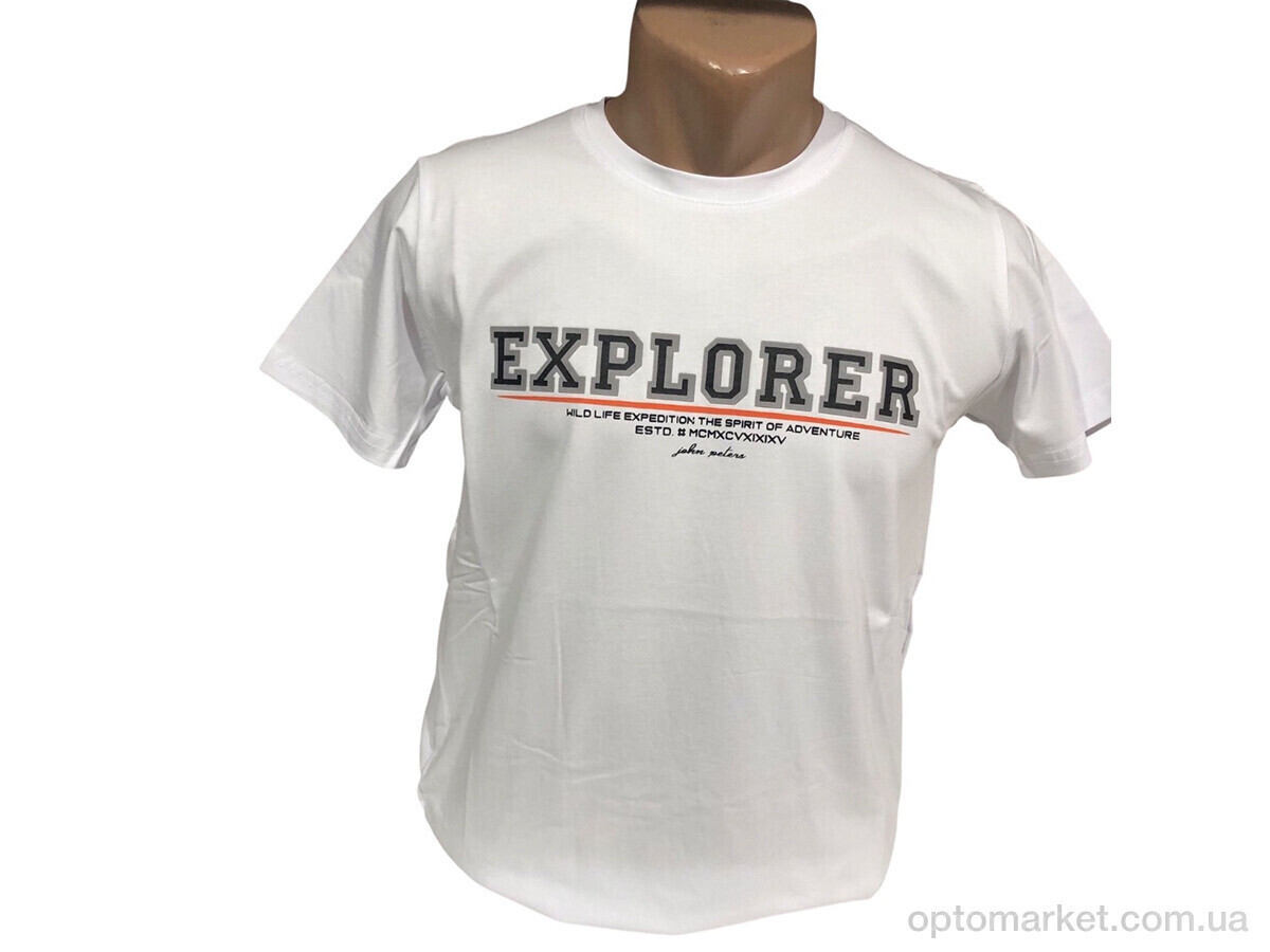 Купить Футболка чоловічі C003 білий R.V.C.A. білий, фото 2