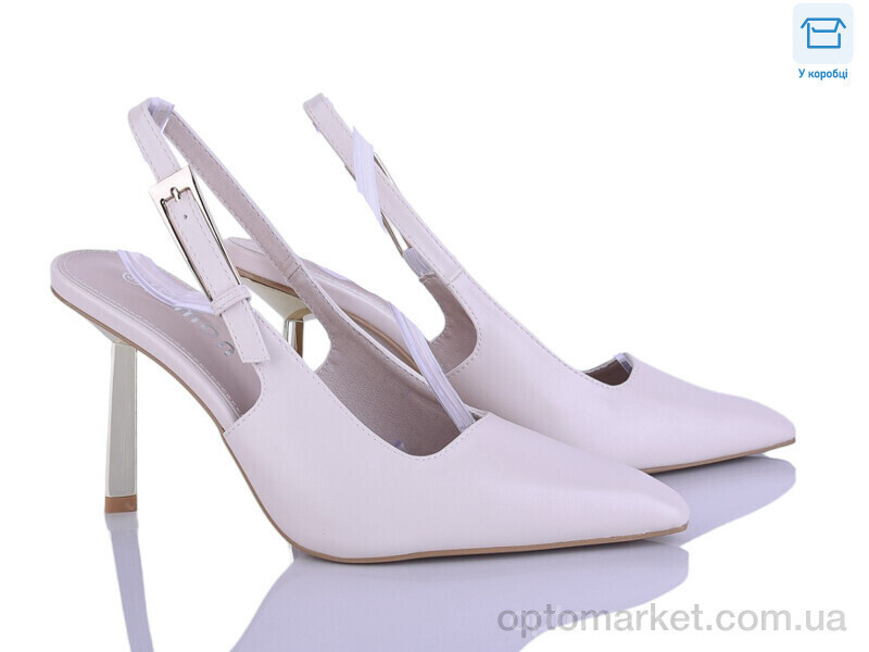 Купить Туфлі жіночі C1-3 Lemon бежевий, фото 2