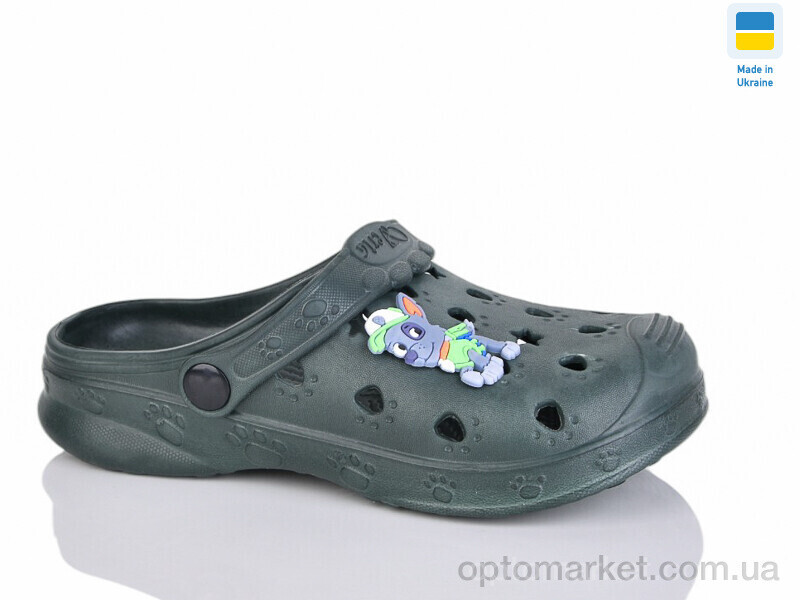 Купить Крокси дитячі C100 хакі Verta хакі, фото 2