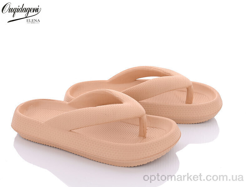 Купить Шльопанці жіночі C1619-3 Dageni коричневий, фото 2