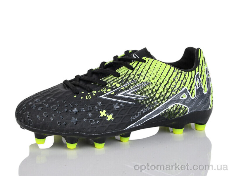 Купить Футбольне взуття дитячі C1718-1 Runmax чорний, фото 2