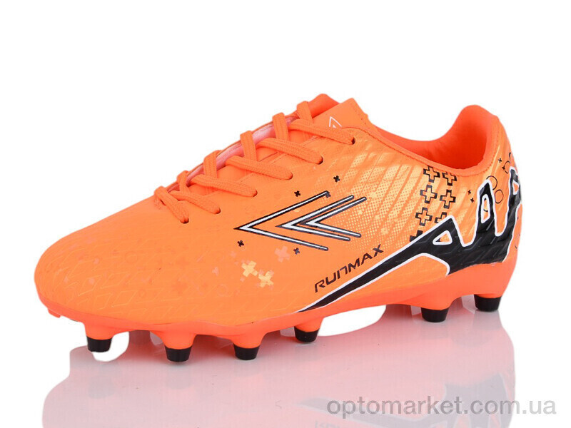 Купить Футбольне взуття дитячі C1718-2 Runmax помаранчевий, фото 2
