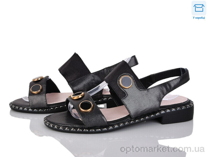 Купить Босоніжки жіночі C19-1 Fuguiyun графіт, фото 2