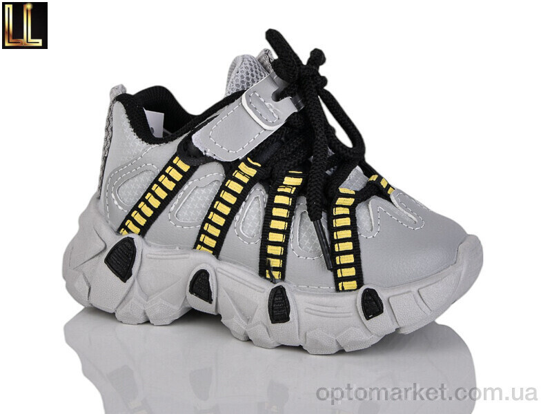 Купить Кросівки дитячі C206-3 Lilin сірий, фото 2