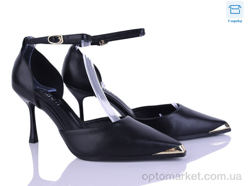 Купить Туфлі жіночі C3-2 Lemon чорний, фото 2