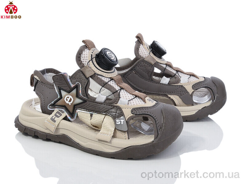 Купить Кросівки дитячі C3316-3D Kimbo-o коричневий, фото 2