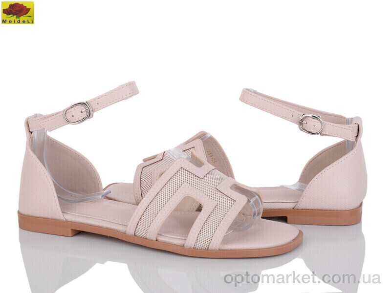 Купить Босоніжки жіночі C50-25 Mei De Li бежевий, фото 2