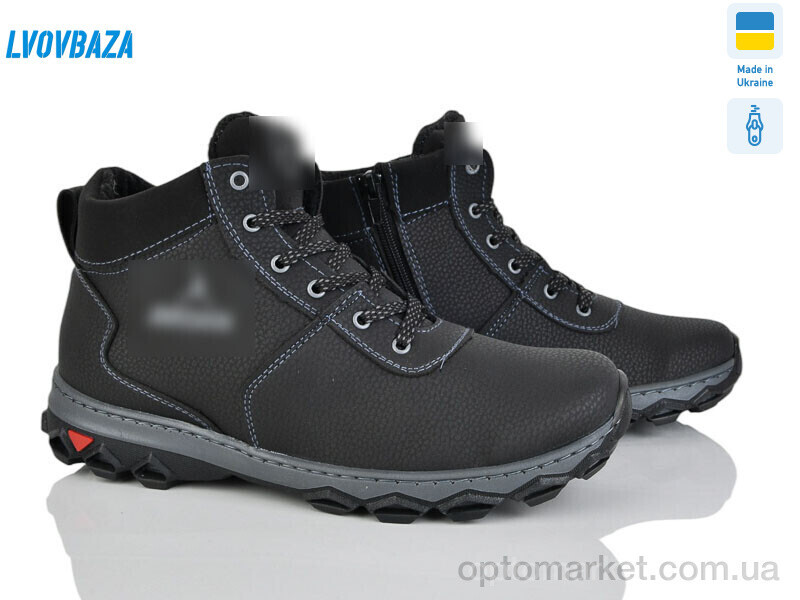 Купить Черевики чоловічі Cardinal Б11 пр чорний Cardinal чорний, фото 3