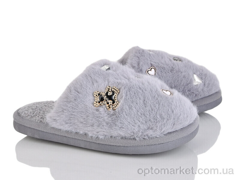 Купить Капці жіночі CK01-2 DaFuYuan сірий, фото 2
