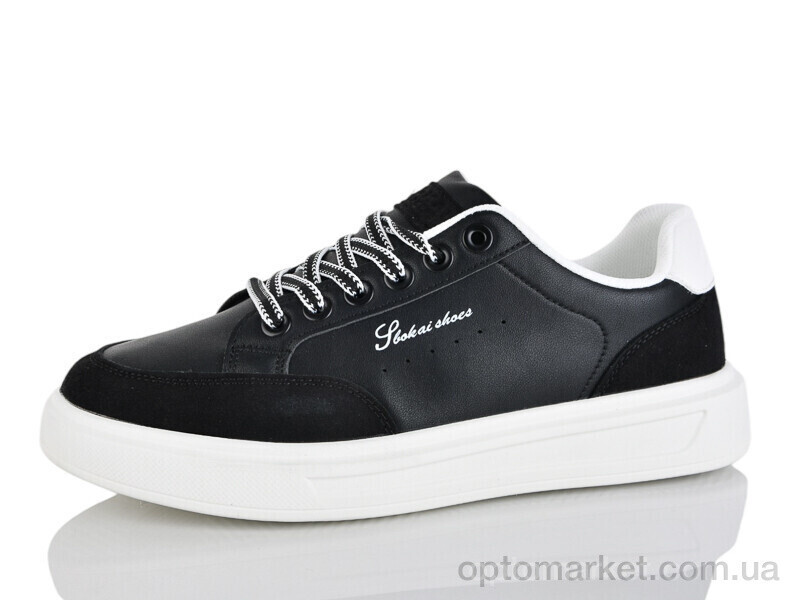 Купить Кросівки чоловічі CK10-1 DaFuYuan чорний, фото 3