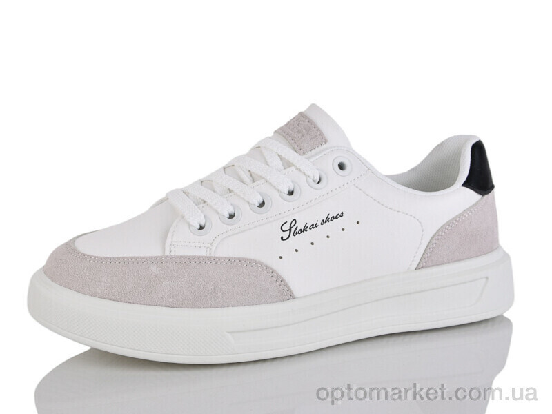 Купить Кросівки чоловічі CK10-3 DaFuYuan білий, фото 3