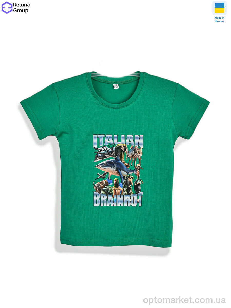 Купить Футболка дитячі CL001-1 green Reluna Group зелений, фото 4