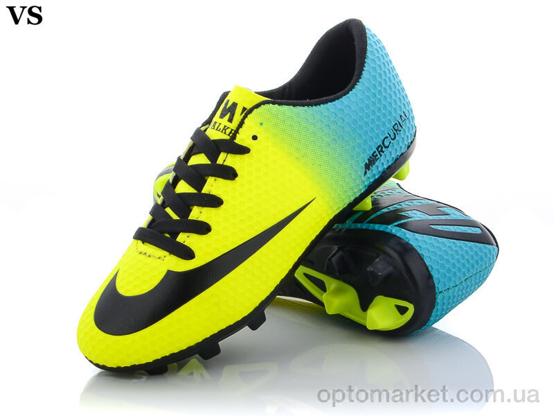 Купить Футбольне взуття дитячі CRAMPON 06 (36-39) Walked жовтий, фото 2