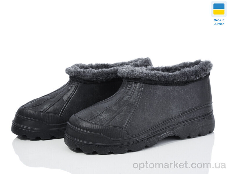 Купить Галоші дитячі Cross 001 чорний підліток Cross чорний, фото 2