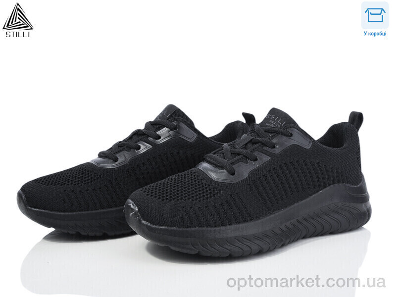 Купить Кросівки жіночі CX1100-1 піна Stilli чорний, фото 2