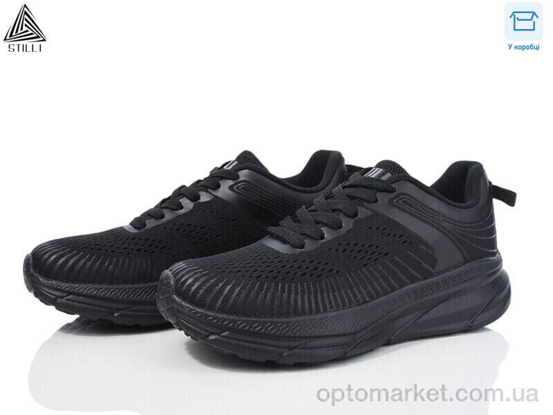 Купить Кросівки жіночі CX540-1 піна Stilli чорний, фото 2