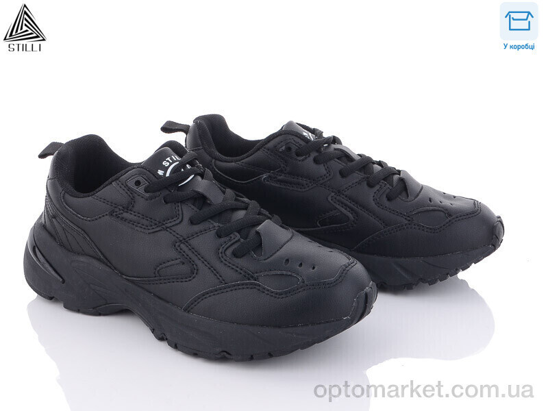 Купить Кросівки жіночі CX675-1 піна Stilli чорний, фото 2