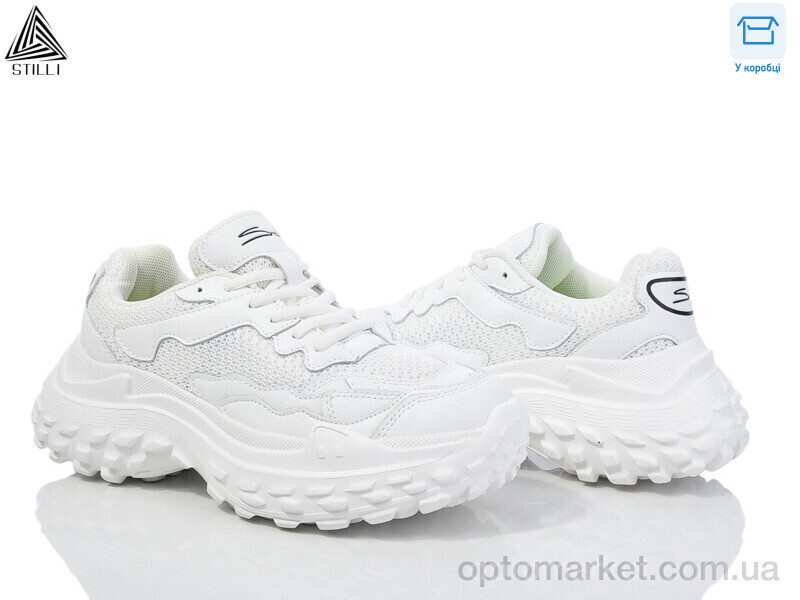 Купить Кросівки жіночі CX940-2 шкіра Stilli білий, фото 2