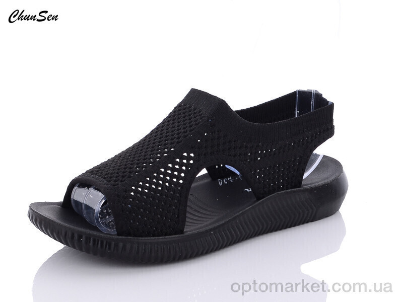 Купить Босоніжки жіночі D07-1 Xing Yun чорний, фото 2