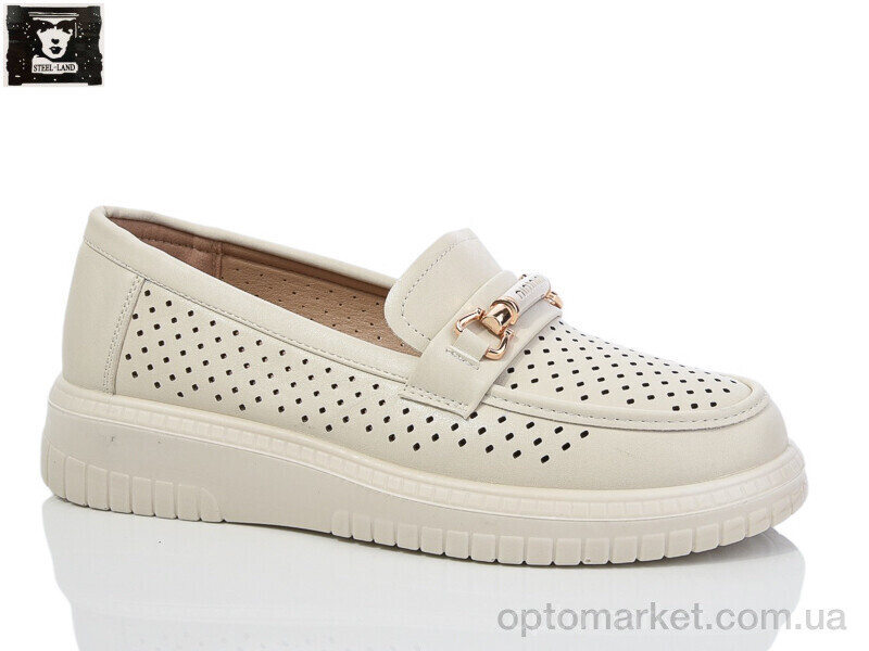 Купить Туфлі жіночі D0808-2 Steel Land бежевий, фото 2