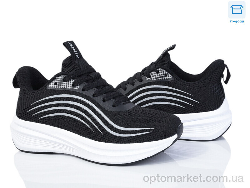 Купить Кросівки жіночі D2100-1 Jomix чорний, фото 2