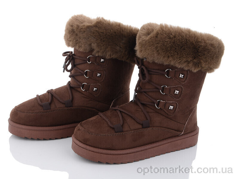 Купить Уги жіночі D26 YiYi коричневий, фото 2