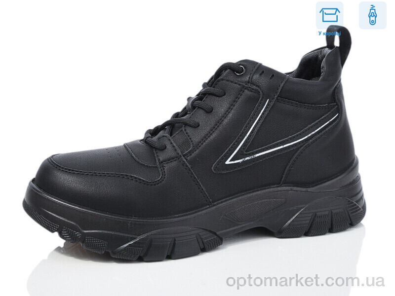 Купить Черевики жіночі D3011-2 UCSS чорний, фото 2